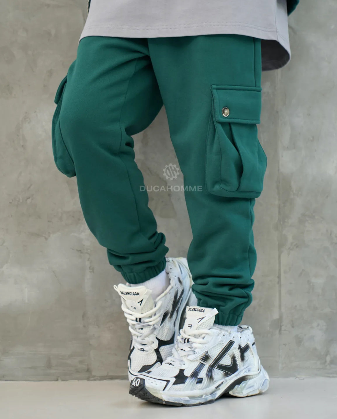 Pantalone cargo cotone