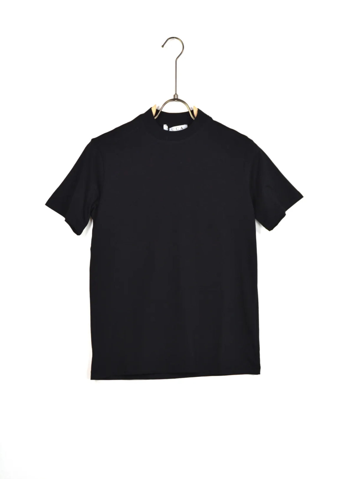 T-shirt tinta unita collo alto