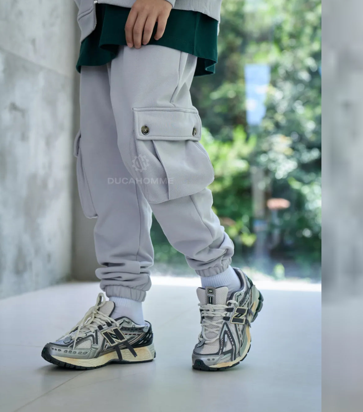 Pantalone  cargo cotone