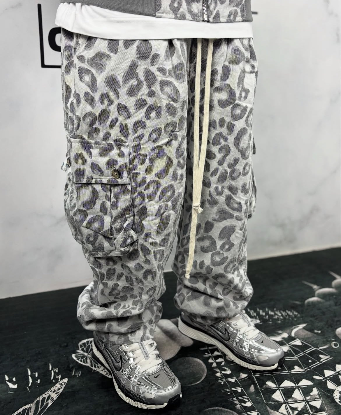 Coordinato a fantasia maculato