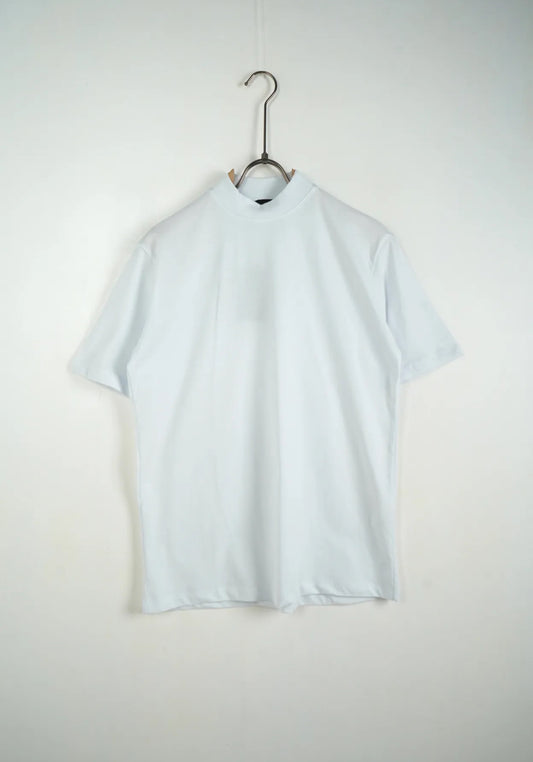 T-shirt tinta unita collo alto