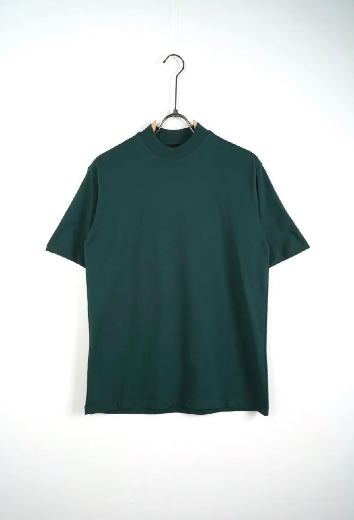 T-shirt tinta unita collo alto