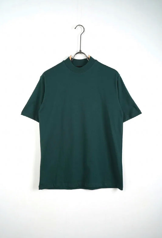 T-shirt tinta unita collo alto